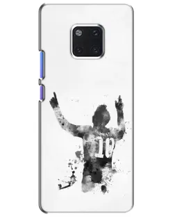 Чохол для Huawei Mate 20 Pro (LYA-L09, LYA-L29) з картинкою «Чорно-білий силует Мессі» Чохол для Huawei Mate 20 Pro (LYA-L09, LYA-L29) з картинкою «Чорно-білий силует Мессі»