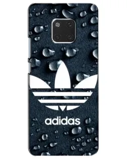 Чехол для Huawei Mate 20 (HMA-L09, HMA-L29) с картинкой «Adidas Trefoil Blue»