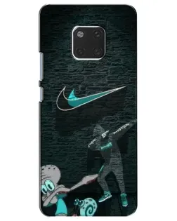 Чехол для Huawei Mate 20 (HMA-L09, HMA-L29) с картинкой «Спортивный арт Nike»