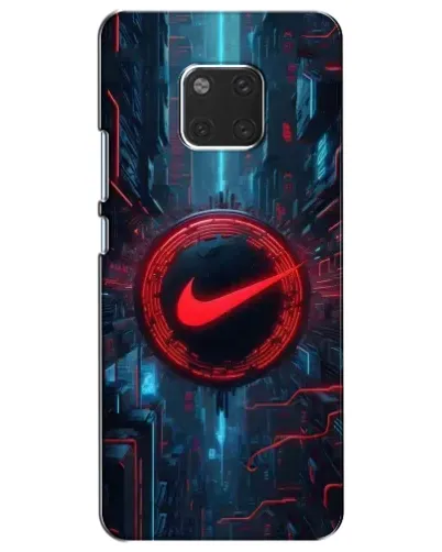 Чехол для Huawei Mate 20 (HMA-L09, HMA-L29) с картинкой «Техногенный стиль Nike»