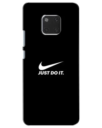 Чехол для Huawei Mate 20 (HMA-L09, HMA-L29) с картинкой «Минимализм от Nike»