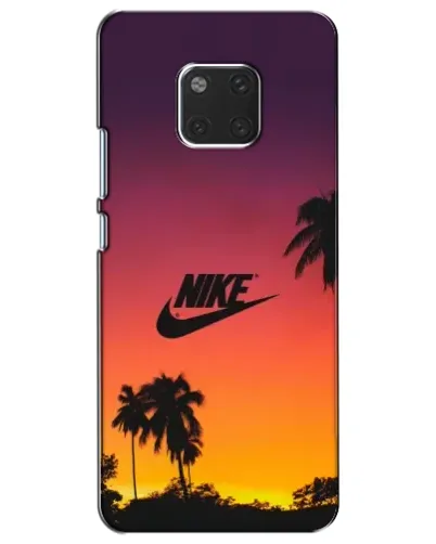 Чехол для Huawei Mate 20 (HMA-L09, HMA-L29) с картинкой «Nike на закате солнца»