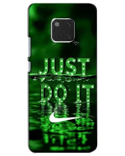 Чехол для Huawei Mate 20 (HMA-L09, HMA-L29) с картинкой «Зеленый неоновый Nike»