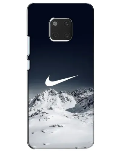 Чехол для Huawei Mate 20 (HMA-L09, HMA-L29) с картинкой «Nike — зимние горы»
