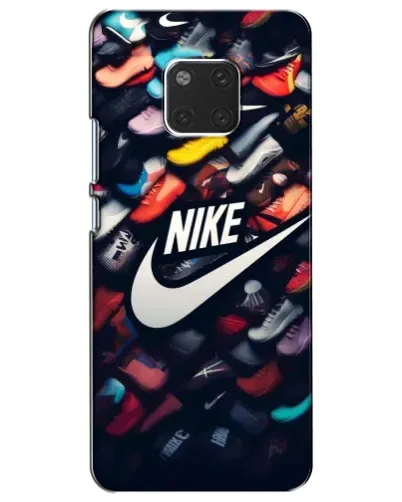 Чехол для Huawei Mate 20 (HMA-L09, HMA-L29) с картинкой «Коллекция кроссовок Nike»