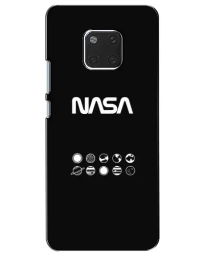 Чехол для Huawei Mate 20 (HMA-L09, HMA-L29) с картинкой «NASA — технический принт» Чехол для Huawei Mate 20 (HMA-L09, HMA-L29) с картинкой «NASA — технический принт»