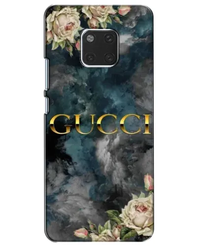 Чехол для Huawei Mate 20 (HMA-L09, HMA-L29) с картинкой «Абстрактные цветы Gucci» Чехол для Huawei Mate 20 (HMA-L09, HMA-L29) с картинкой «Абстрактные цветы Gucci»