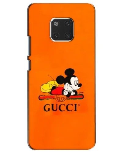 Чехол для Huawei Mate 20 (HMA-L09, HMA-L29) с картинкой «Микки Маус Gucci — оранж» Чехол для Huawei Mate 20 (HMA-L09, HMA-L29) с картинкой «Микки Маус Gucci — оранж»