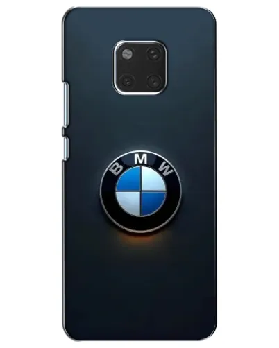 Чехол для Huawei Mate 20 (HMA-L09, HMA-L29) с картинкой «Логотип BMW — минимализм»