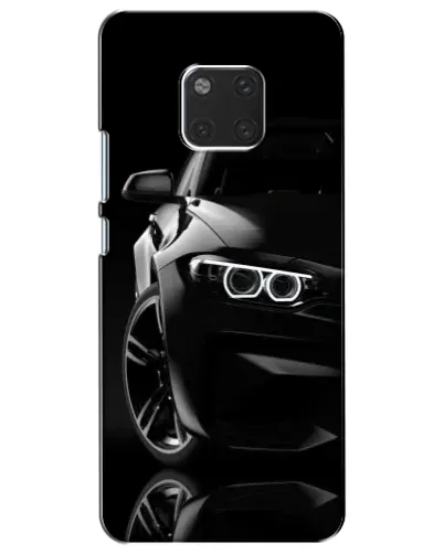 Чехол для Huawei Mate 20 (HMA-L09, HMA-L29) с картинкой «Черная BMW — профиль» Чехол для Huawei Mate 20 (HMA-L09, HMA-L29) с картинкой «Черная BMW — профиль»