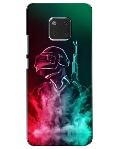 Чехол для Huawei Mate 20 (HMA-L09, HMA-L29) с картинкой «PUBG — огненный воин»