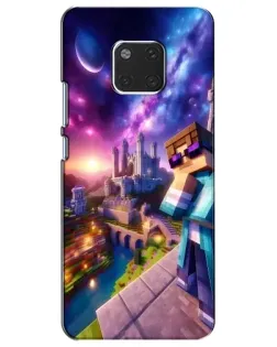 Чохол для Huawei Mate 20 (HMA-L09, HMA-L29) з картинкою «Стів та космос» Чохол для Huawei Mate 20 (HMA-L09, HMA-L29) з картинкою «Стів та космос»