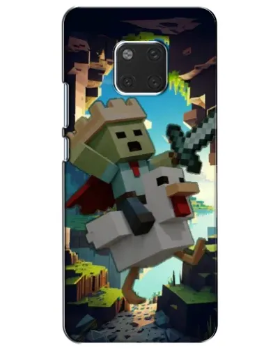 Чехол для Huawei Mate 20 (HMA-L09, HMA-L29) с картинкой «Стив и гусь» Чехол для Huawei Mate 20 (HMA-L09, HMA-L29) с картинкой «Стив и гусь»