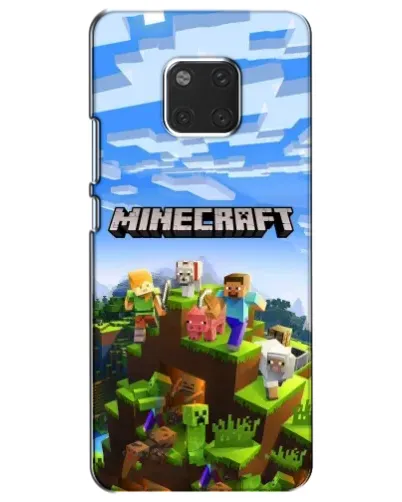 Чехол для Huawei Mate 20 (HMA-L09, HMA-L29) с картинкой «Minecraft классический мир» Чехол для Huawei Mate 20 (HMA-L09, HMA-L29) с картинкой «Minecraft классический мир»