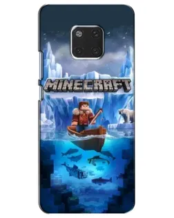 Чохол для Huawei Mate 20 (HMA-L09, HMA-L29) з картинкою «Minecraft льодянийсвіт» Чохол для Huawei Mate 20 (HMA-L09, HMA-L29) з картинкою «Minecraft льодянийсвіт»