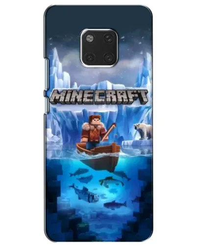 Чехол для Huawei Mate 20 (HMA-L09, HMA-L29) с картинкой «Minecraft ледяной мир» Чехол для Huawei Mate 20 (HMA-L09, HMA-L29) с картинкой «Minecraft ледяной мир»
