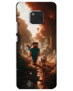 Чохол для Huawei Mate 20 (HMA-L09, HMA-L29) з картинкою «Стів у лісі» Чохол для Huawei Mate 20 (HMA-L09, HMA-L29) з картинкою «Стів у лісі»