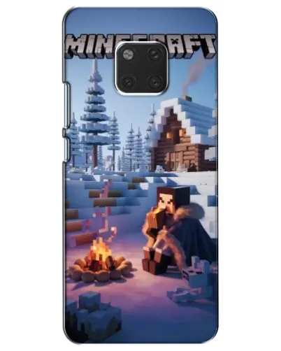 Чехол для Huawei Mate 20 (HMA-L09, HMA-L29) с картинкой «Зимний Minecraft» Чехол для Huawei Mate 20 (HMA-L09, HMA-L29) с картинкой «Зимний Minecraft»