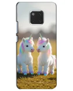 Чехол для Huawei Mate 20 (HMA-L09, HMA-L29) с картинкой «Пара единорогов» Чехол для Huawei Mate 20 (HMA-L09, HMA-L29) с картинкой «Пара единорогов»