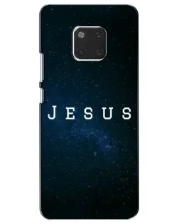 Чехол для Huawei Mate 20 (HMA-L09, HMA-L29) с картинкой «Звездное небо Jesus» Чехол для Huawei Mate 20 (HMA-L09, HMA-L29) с картинкой «Звездное небо Jesus»