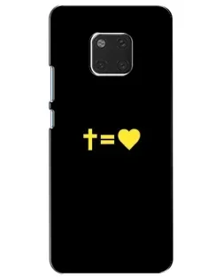 Чехол для Huawei Mate 20 (HMA-L09, HMA-L29) с картинкой «Сердце и Крест» Чехол для Huawei Mate 20 (HMA-L09, HMA-L29) с картинкой «Сердце и Крест»