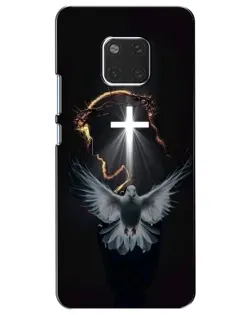 Чехол для Huawei Mate 20 (HMA-L09, HMA-L29) с картинкой «Голубь и Свет» Чехол для Huawei Mate 20 (HMA-L09, HMA-L29) с картинкой «Голубь и Свет»