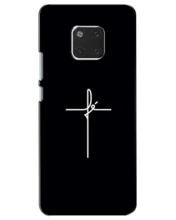 Чехол для Huawei Mate 20 (HMA-L09, HMA-L29) с картинкой «Тонкий крест» Чехол для Huawei Mate 20 (HMA-L09, HMA-L29) с картинкой «Тонкий крест»