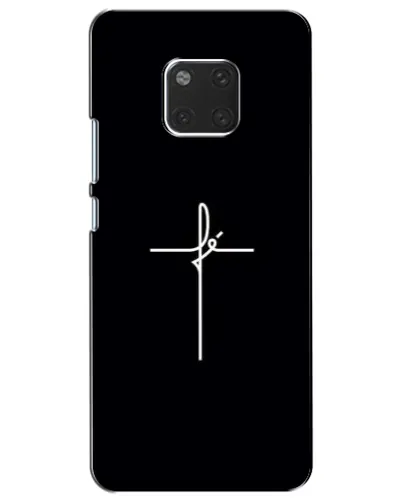Чехол для Huawei Mate 20 (HMA-L09, HMA-L29) с картинкой «Тонкий крест» Чехол для Huawei Mate 20 (HMA-L09, HMA-L29) с картинкой «Тонкий крест»