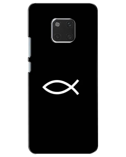 Чехол для Huawei Mate 20 (HMA-L09, HMA-L29) с картинкой «Символ рыбы Jesus» Чехол для Huawei Mate 20 (HMA-L09, HMA-L29) с картинкой «Символ рыбы Jesus»