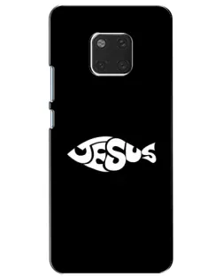 Чехол для Huawei Mate 20 (HMA-L09, HMA-L29) с картинкой «Рыба Jesus» Чехол для Huawei Mate 20 (HMA-L09, HMA-L29) с картинкой «Рыба Jesus»