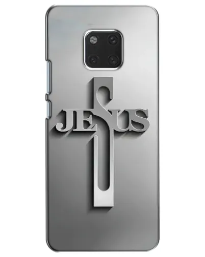 Чехол для Huawei Mate 20 (HMA-L09, HMA-L29) с картинкой «Металлический крест Jesus» Чехол для Huawei Mate 20 (HMA-L09, HMA-L29) с картинкой «Металлический крест Jesus»