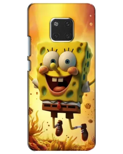 Чехол для Huawei Mate 20 (HMA-L09, HMA-L29) с картинкой «Губка Боб прыгает» Чехол для Huawei Mate 20 (HMA-L09, HMA-L29) с картинкой «Губка Боб прыгает»