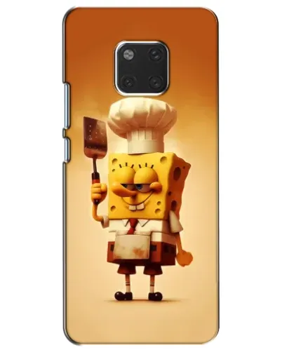Чехол для Huawei Mate 20 (HMA-L09, HMA-L29) с картинкой «Губка Боб повар» Чехол для Huawei Mate 20 (HMA-L09, HMA-L29) с картинкой «Губка Боб повар»