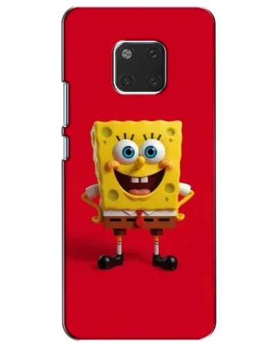 Чехол для Huawei Mate 20 (HMA-L09, HMA-L29) с картинкой «Спанч Боб на красном» Чехол для Huawei Mate 20 (HMA-L09, HMA-L29) с картинкой «Спанч Боб на красном»
