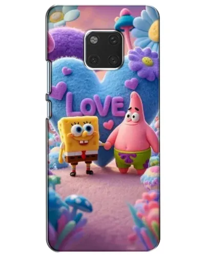 Чехол для Huawei Mate 20 (HMA-L09, HMA-L29) с картинкой «Губка Боб Патрик» Чехол для Huawei Mate 20 (HMA-L09, HMA-L29) с картинкой «Губка Боб Патрик»