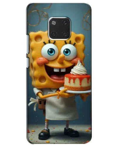 Чехол для Huawei Mate 20 (HMA-L09, HMA-L29) с картинкой «Повар Спанч Боб» Чехол для Huawei Mate 20 (HMA-L09, HMA-L29) с картинкой «Повар Спанч Боб»