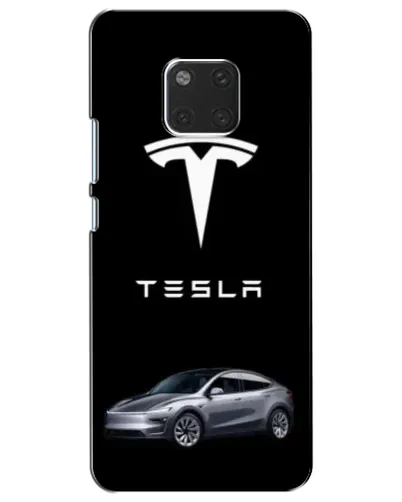 Чехол для Huawei Mate 20 (HMA-L09, HMA-L29) с картинкой «Tesla Model Y»