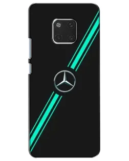 Чехол для Huawei Mate 20 (HMA-L09, HMA-L29) с картинкой «Спортивные линии Mercedes»