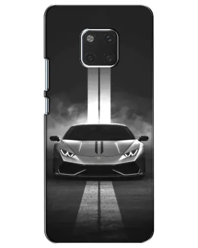 Чехол для Huawei Mate 20 (HMA-L09, HMA-L29) с картинкой «Lamborghini симметрия дорог»