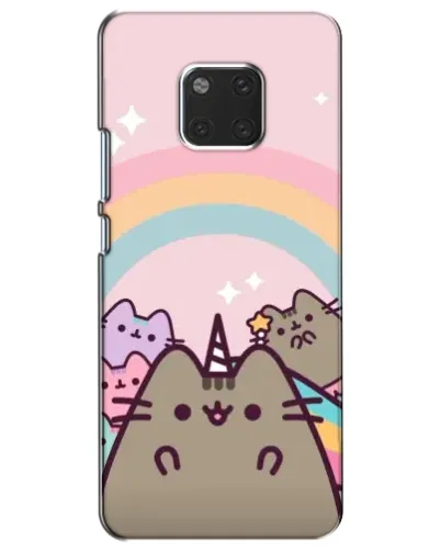 Чохол для Huawei Mate 20 (HMA-L09, HMA-L29) з картинкою «Єдиноріг Pusheen»