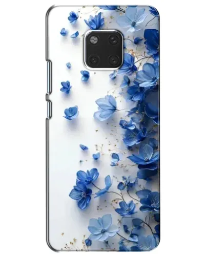Чехол для Huawei Mate 20 (HMA-L09, HMA-L29) с картинкой «Голубой цветочный каскад» Чехол для Huawei Mate 20 (HMA-L09, HMA-L29) с картинкой «Голубой цветочный каскад»