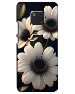 Чехол для Huawei Mate 20 (HMA-L09, HMA-L29) с картинкой «Белые маргаритки макро» Чехол для Huawei Mate 20 (HMA-L09, HMA-L29) с картинкой «Белые маргаритки макро»