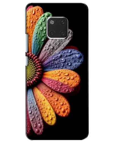 Чехол для Huawei Mate 20 (HMA-L09, HMA-L29) с картинкой «Радужный цветок» Чехол для Huawei Mate 20 (HMA-L09, HMA-L29) с картинкой «Радужный цветок»