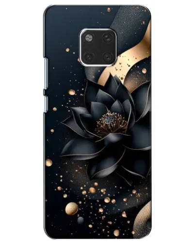 Чехол для Huawei Mate 20 (HMA-L09, HMA-L29) с картинкой «Черный лотос» Чехол для Huawei Mate 20 (HMA-L09, HMA-L29) с картинкой «Черный лотос»