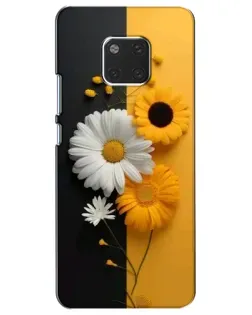 Чехол для Huawei Mate 20 (HMA-L09, HMA-L29) с картинкой «Подсолнух и ромашка» Чехол для Huawei Mate 20 (HMA-L09, HMA-L29) с картинкой «Подсолнух и ромашка»