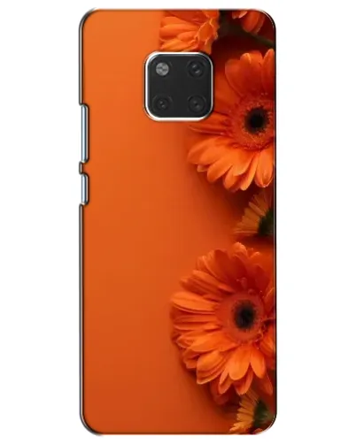 Чехол для Huawei Mate 20 (HMA-L09, HMA-L29) с картинкой «Оранжевые герберы» Чехол для Huawei Mate 20 (HMA-L09, HMA-L29) с картинкой «Оранжевые герберы»
