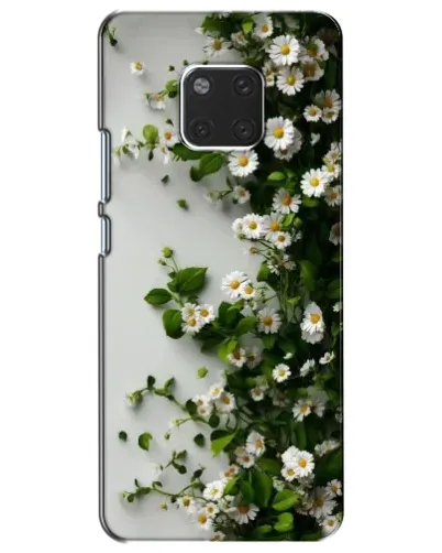 Чехол для Huawei Mate 20 (HMA-L09, HMA-L29) с картинкой «Ветка мелких белых цветов» Чехол для Huawei Mate 20 (HMA-L09, HMA-L29) с картинкой «Ветка мелких белых цветов»