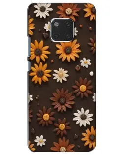 Чехол для Huawei Mate 20 (HMA-L09, HMA-L29) с картинкой «Узор из маленьких подсолнухов» Чехол для Huawei Mate 20 (HMA-L09, HMA-L29) с картинкой «Узор из маленьких подсолнухов»