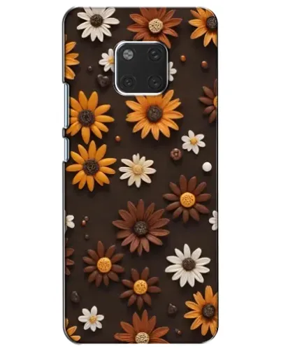 Чехол для Huawei Mate 20 (HMA-L09, HMA-L29) с картинкой «Узор из маленьких подсолнухов» Чехол для Huawei Mate 20 (HMA-L09, HMA-L29) с картинкой «Узор из маленьких подсолнухов»