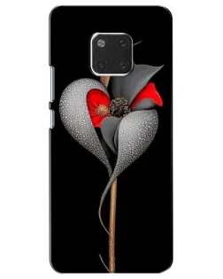 Чехол для Huawei Mate 20 (HMA-L09, HMA-L29) с картинкой «Серебряный фантазийный цветок» Чехол для Huawei Mate 20 (HMA-L09, HMA-L29) с картинкой «Серебряный фантазийный цветок»